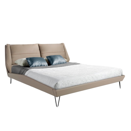 [7068] Letto in similpelle visone