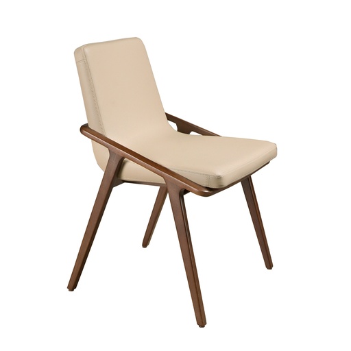 [4019] Кресло из экокожи норки