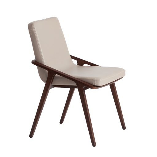 [4019] Mink leatherette chair