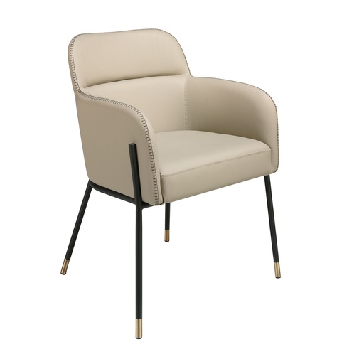 [4106C-LIQ] Mink leatherette chair