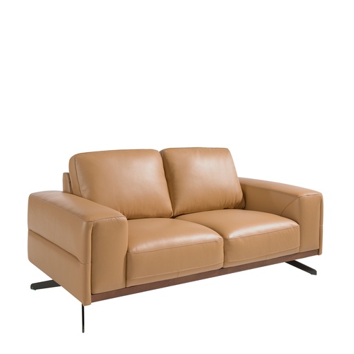 [6133C-LIQ] 2 seater sofa sand leather