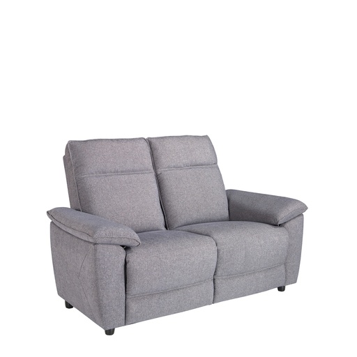 [6191C-LIQ] 2-Sitzer-Sofa aus grauem Stoff