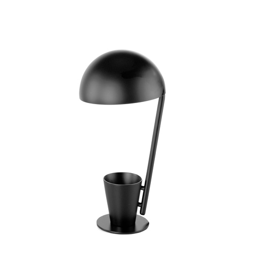 [8038C-LIQ] Table lamp in black steel