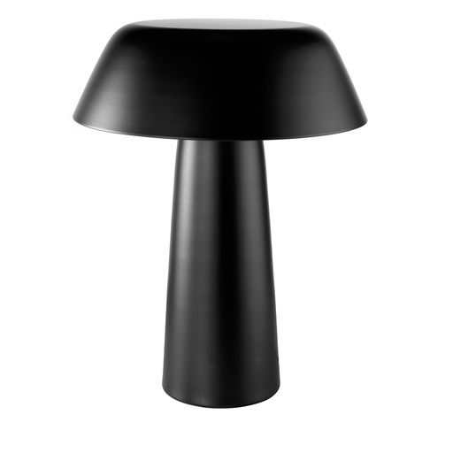 [8042] Table lamp in black steel